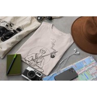 Meditated Monk Oversized Tshirt